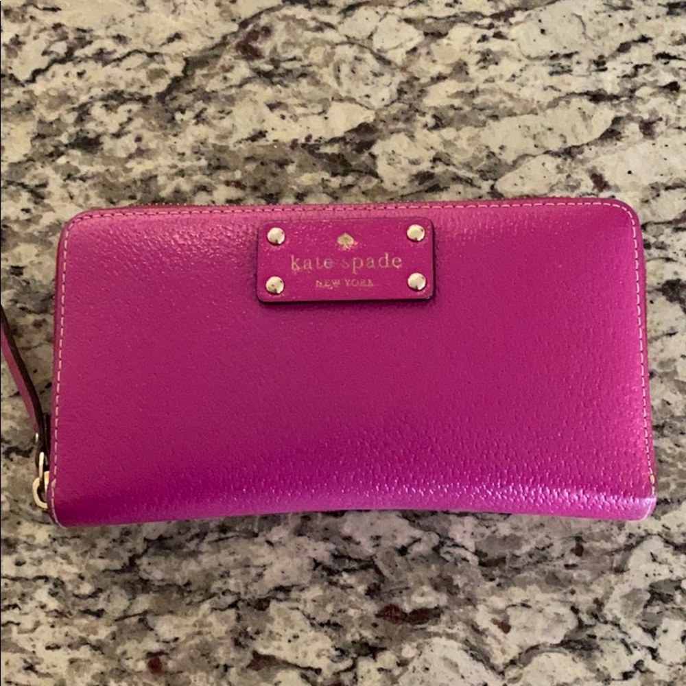 Kate Spade Hot Pink Wallet